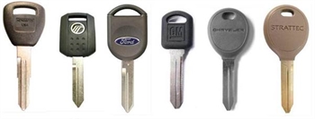 Vehicles often use Transponder Keys