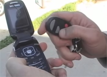 Fake theory: Using remotes through cell phones to unlock your car!
