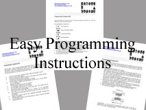 Keyless Entry Onboard Programming Instructions